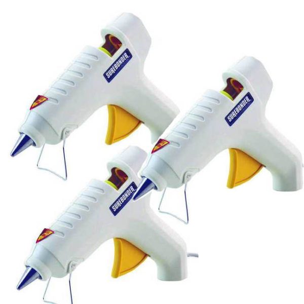 3 Pack Economy Glue Guns