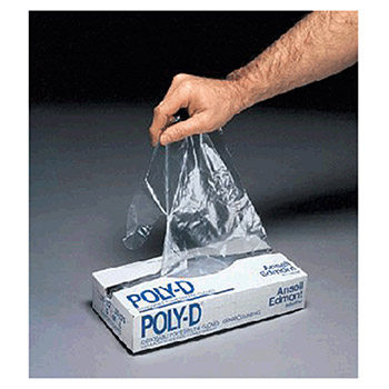 100 Disposable Gloves, POLY-D