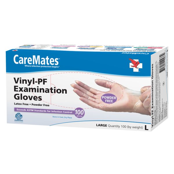 100 Disposable Gloves, Vinyl