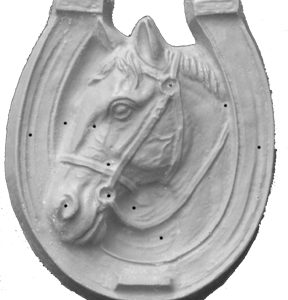 Vacuum Forming Mold - Horseshoe 5 1/2”x4 1/2”
