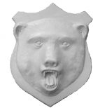 Vacuum Forming Mold - BEAR 5 3/4”X6”