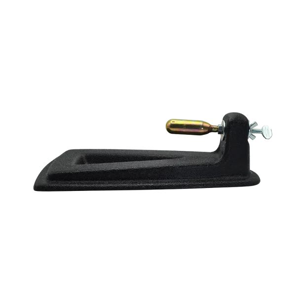 Profile of dragster paint stand.