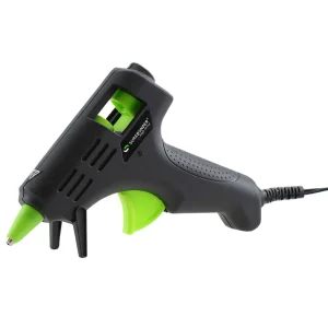 Side view of mini 10 watt high temperature glue gun from Surebonder.