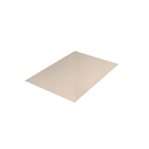 Low density polyethylene sheet, 10 inch by 14 inch.