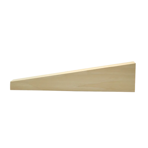 LSRAV dragster kit contents, 12 inch basswood body blank.
