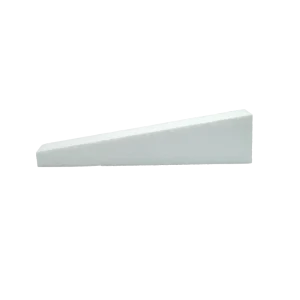Pre-cut styrofoam wedge, 12 inches.