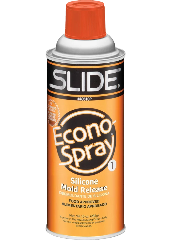 Can of Slide Econo-Spray mold release.