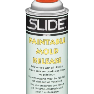 Can of Slide Paintable Mold Release.