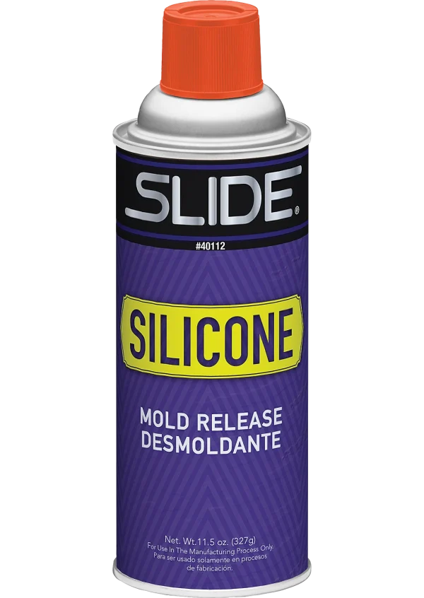 Can of Slide Silicone Mold Release.