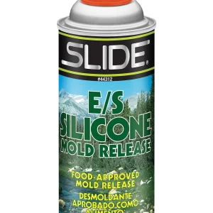 Can of Slide Silicone Mold Release, Water based.